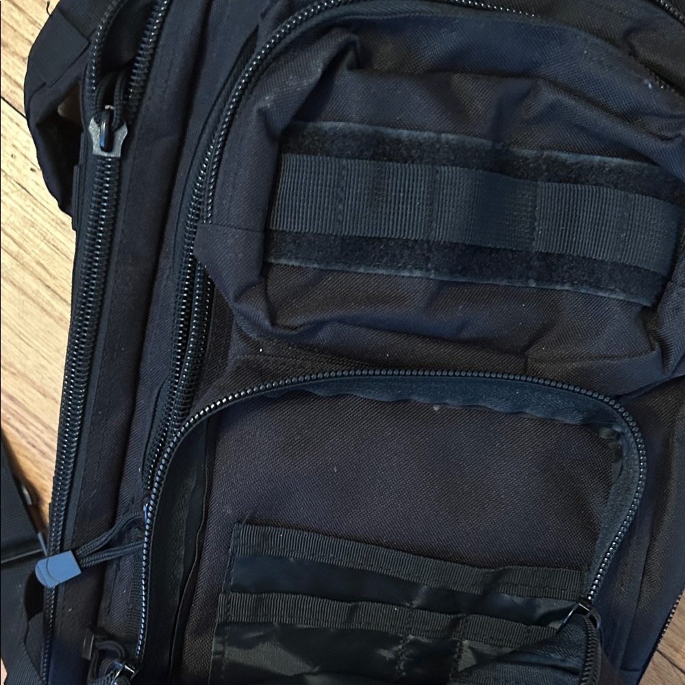Black Tactical Backpack - image 5